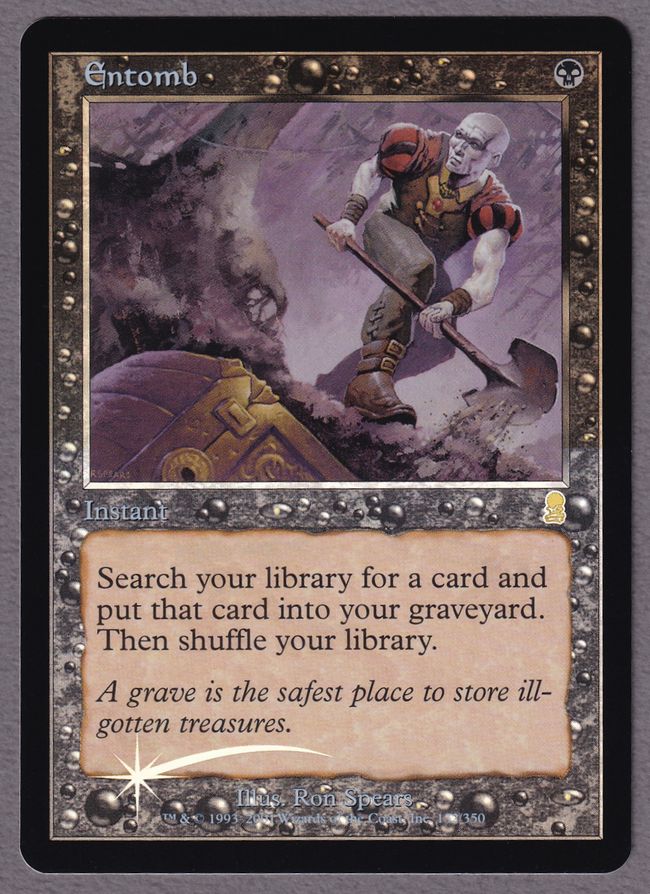納墓/Entomb ODY日本語4枚セット Amazon.co.jp: マジックザギャザリング MTG 黒 日本語版 納墓