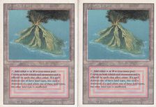 委託商品/2枚セット】【EN】《Volcanic Island》[3ED] 2枚セット 