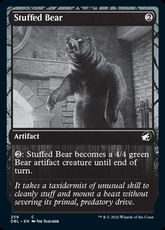 【銀幕・Foil】(259)《熊の剥製/Stuffed Bear》[DBL-MID] 茶C