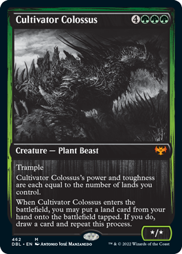 (462)《耕作する巨躯/Cultivator Colossus》[DBL-VOW] 緑R