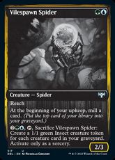 (517)《堕落産みの蜘蛛/Vilespawn Spider》[DBL-VOW] 金U