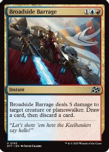 (192)《舷側砲の一斉射撃/Broadside Barrage》[DFT] 金U