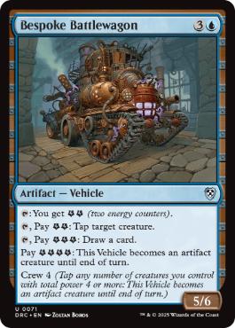 (071)《特製の闘車/Bespoke Battlewagon》[DRC] 青U