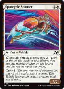 (030)《偵察二輪車/Spotcycle Scouter》[DFT] 白C