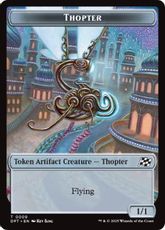 【Foil】(009/011)《飛行機械+宝物トークン/Thopter+Treasure Token》[DFT] 茶/茶