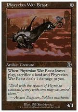 《Phyrexian War Beast》(Propeller Right)[DKM] 茶C