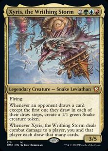 (175)《のたうつ嵐、ザイリス/Xyris, the Writhing Storm》[DMC] 金R