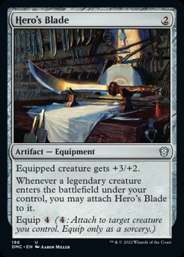 (186)《英雄の刃/Hero's Blade》[DMC] 茶U