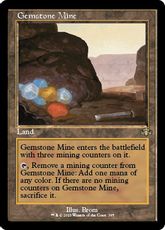 【Foil】(395)■旧枠■《宝石鉱山/Gemstone Mine》[DMR-BF] 土地R