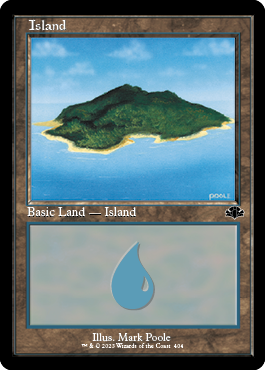 ■旧枠■《島/Island》[DMR] 土地(404)
