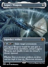 【Foil】(450)■ボーダーレス■《レガシーの兵器/Legacy Weapon》[DMR-BF] 茶R