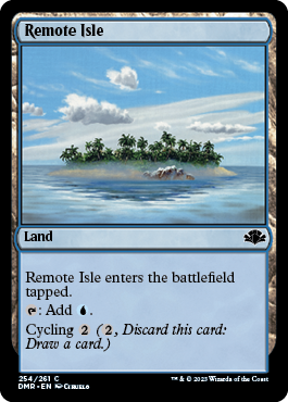 (254)《離れ島/Remote Isle》[DMR] 土地C