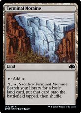 【Foil】(259)《堆石堤/Terminal Moraine》[DMR] 土地C