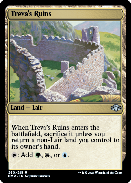 (260)《トリーヴァの廃墟/Treva's Ruins》[DMR] 土地U