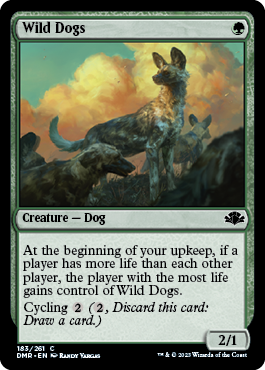 (183)《野生の犬/Wild Dogs》[DMR] 緑C