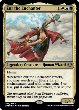 (206)《結界師ズアー/Zur the Enchanter》[DMR] 金R