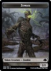 【Foil】(005)《ゾンビトークン/Zombie token》[DMR] 黒