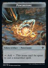 【Foil】(023)《パワーストーントークン/Powerstone token》[DMU] 茶