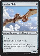 【Foil】《エイスサーの滑空機/Aesthir Glider》[DOM] 茶C