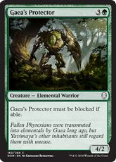 【Foil】《ガイアの守護者/Gaea's Protector》[DOM] 緑C