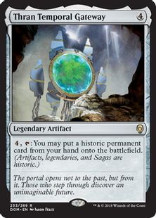 《スランの経時門/Thran Temporal Gateway》[DOM] 茶R