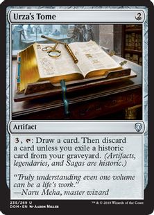 《ウルザの秘本/Urza's Tome》[DOM] 茶U