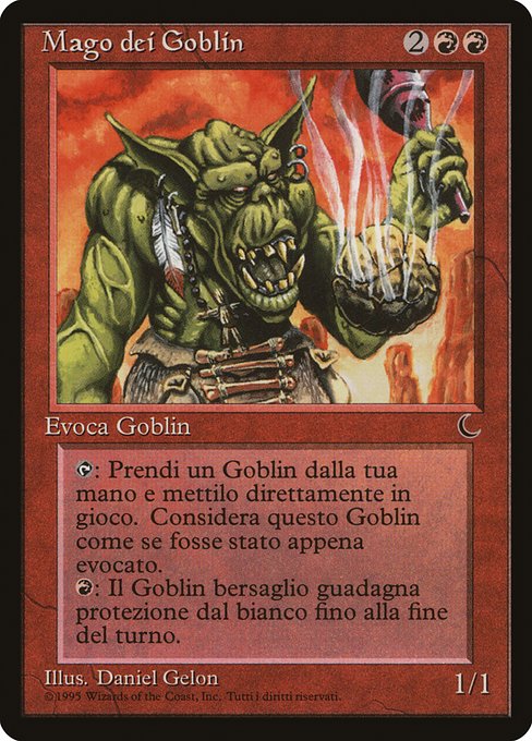 Goblin Wizard》[DRK] 赤R | 日本最大級 MTG通販サイト「晴れる屋」