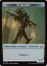 (023)/(004)《カカシ+光霊トークン/Scarecrow/Glimmer Token》[DSC] 茶/白