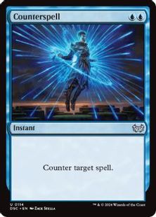 (114)《対抗呪文/Counterspell》[DSC] 青U