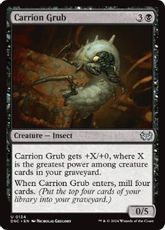 (134)《屍肉地虫/Carrion Grub》[DSC] 黒U