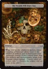 ☆大判カード☆(346)《我が富が貴様を生き埋めにする/My Wealth Will Bury You》[DSC] 計略