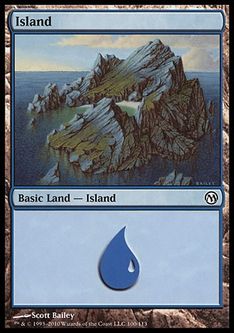 (100)《島/Island》(DoP)[Mマーク] 土地