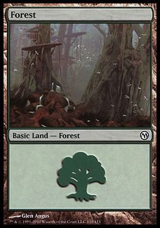 (110)《森/Forest》(DoP)[Mマーク] 土地