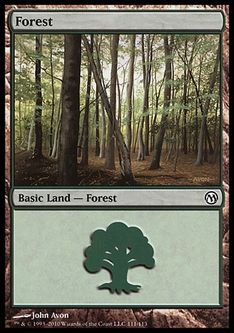 (111)《森/Forest》(DoP)[Mマーク] 土地