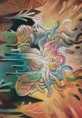 (040)【アート・カード】オーロラの呼び起こす者[ECL]