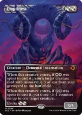 【Foil】(294)■ボーダーレス■《空虚/Emptiness》[ECL-BF] 金R