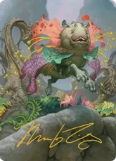 【箔押し】(036)【アート・カード】鮮麗[ECL]