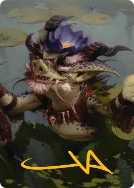 【箔押し】(050)【アート・カード】下賤の教主[ECL]