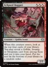 【Foil】(217)《蝕甚化したボガート/Eclipsed Boggart》[ECL] 金U