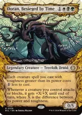 【Foil】(334)■ショーケース■《時に囲まれしドラン/Doran, Besieged by Time》[ECL-BF] 金R