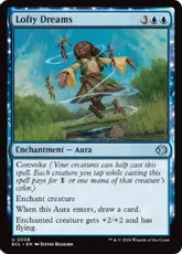 【Foil】(058)《高邁な夢/Lofty Dreams》[ECL] 青U
