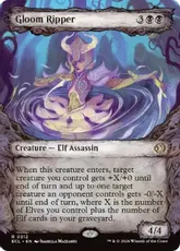 【Foil】(312)■ショーケース■《憂鬱の切り裂き魔/Gloom Ripper》[ECL-BF] 黒R