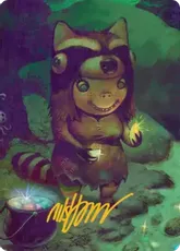 【箔押し】(023)【アート・カード】輝かせの子[ECL]