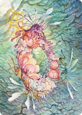 【箔押し】(046)【アート・カード】墓所への敬慕[ECL]