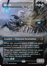 【Foil】(293)■ボーダーレス■《欺瞞/Deceit》[ECL-BF] 金R