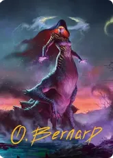 【箔押し】(015)【アート・カード】月影[ECL]