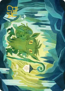 【箔押し】(034)【アート・カード】快心[ECL]