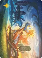 【箔押し】(019)【アート・カード】神々しき再会[ECL]