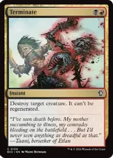 (134)《終止/Terminate》[ECC] 金C