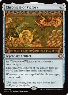 Foil】(253)□プロモスタンプ付□《勝利の年代記/Chronicle of Victory